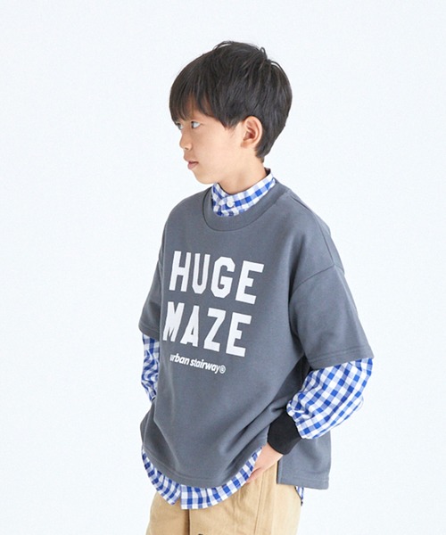 GENERATOR(ジェネレーター)の「ジェネレーター HUGEMAZE プルオーバー(スウェット・キッズ・ブラック/ネイビー/チャコールグレー・XL/L/M)」の1枚目の写真