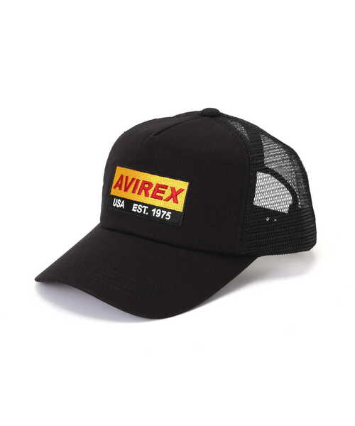 AVIREX（アヴィレックス）の「LOGO MESH CAP / ロゴ メッシュ キャップ / AVIREX / アヴィレックス（キャップ・メンズ・グレー/ブラック/ブラウン・F）」の4枚目の写真