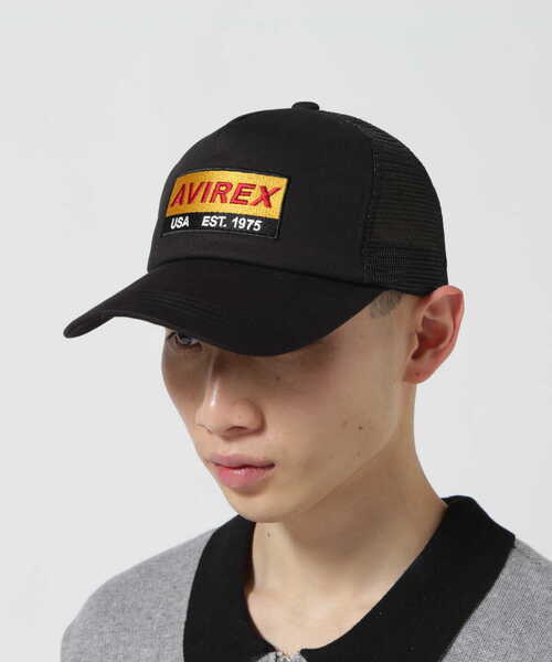 AVIREX（アヴィレックス）の「LOGO MESH CAP / ロゴ メッシュ キャップ / AVIREX / アヴィレックス（キャップ・メンズ・グレー/ブラック/ブラウン・F）」の16枚目の写真