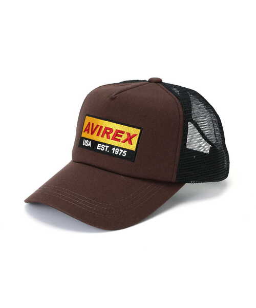 AVIREX（アヴィレックス）の「LOGO MESH CAP / ロゴ メッシュ キャップ / AVIREX / アヴィレックス（キャップ・メンズ・グレー/ブラック/ブラウン・F）」の14枚目の写真