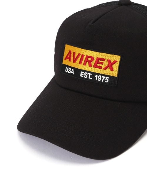 AVIREX（アヴィレックス）の「LOGO MESH CAP / ロゴ メッシュ キャップ / AVIREX / アヴィレックス（キャップ・メンズ・グレー/ブラック/ブラウン・F）」の9枚目の写真