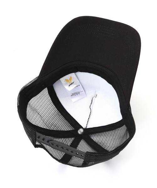 AVIREX（アヴィレックス）の「LOGO MESH CAP / ロゴ メッシュ キャップ / AVIREX / アヴィレックス（キャップ・メンズ・グレー/ブラック/ブラウン・F）」の13枚目の写真