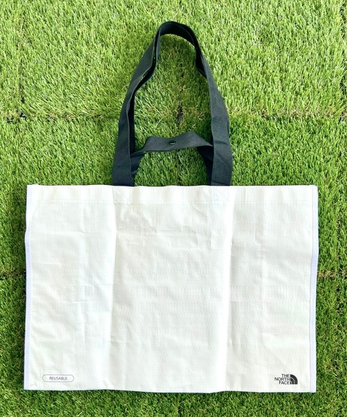 THE NORTH FACE（ザノースフェイス）の「国内未発売 THE NORTH FACE(ザ・ノースフェイス) / SHOPPER BAG-L/ショッパーバッグ L（エコバッグ/サブバッグ・レディース・ホワイト/ホワイト系その他・FREE）」の17枚目の写真