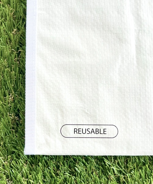 THE NORTH FACE（ザノースフェイス）の「国内未発売 THE NORTH FACE(ザ・ノースフェイス) / SHOPPER BAG-L/ショッパーバッグ L（エコバッグ/サブバッグ・レディース・ホワイト/ホワイト系その他・FREE）」の19枚目の写真