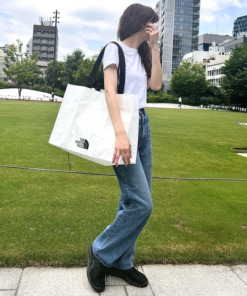 【Account PARIS】NO5 TOTE BAG ◇ホワイト◇エコバッグ イギリス エコバッグ ECO BAG バッグ メンズ レディース トート