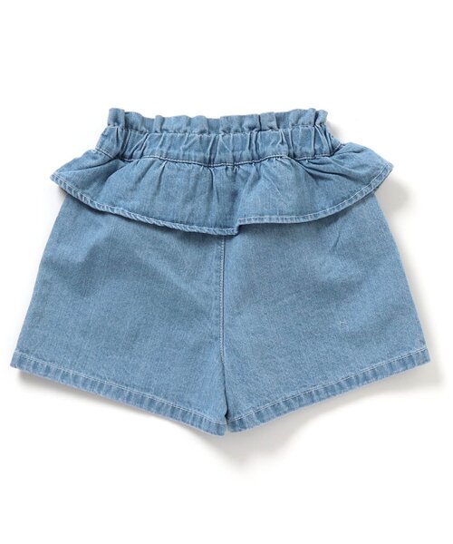 BREEZE（ブリーズ）の「フリルショートパンツ（その他パンツ・キッズ・インディゴブルー/ベージュ/ブラック・80/140/90/130/120/100/110）」の12枚目の写真