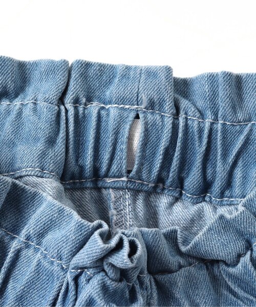 BREEZE（ブリーズ）の「フリルショートパンツ（その他パンツ・キッズ・インディゴブルー/ベージュ/ブラック・80/140/90/130/120/100/110）」の7枚目の写真