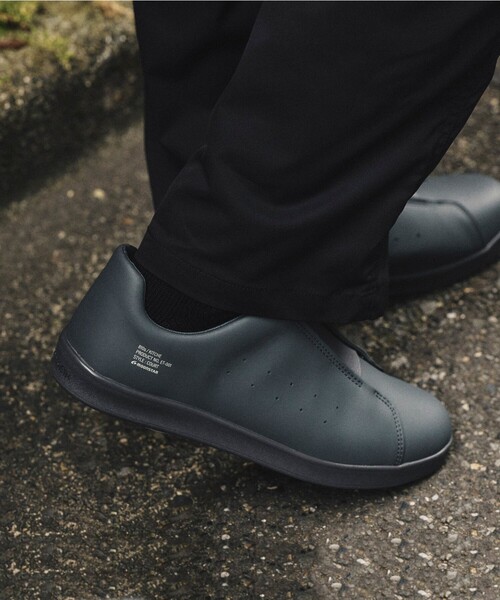 MoonStar（ムーンスター）の「MOONSTAR 810S: KITCHE スニーカー◇（スリッポン・メンズ・ホワイト/ブラック/グレー・26/27/28）」の3枚目の写真