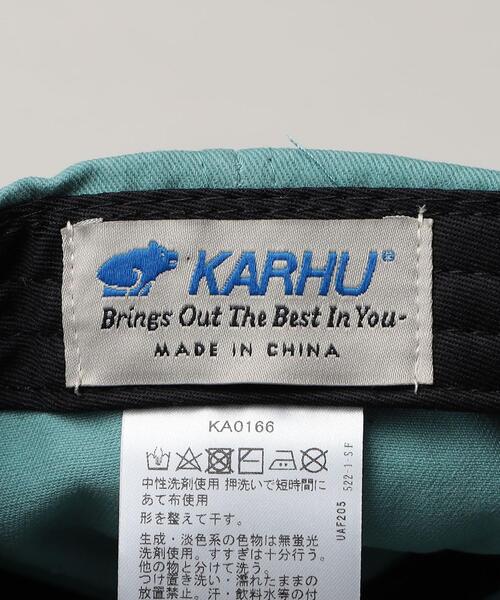 KARHU(カルフ)の「<KARHU> Classic Logo Cap(キャップ・レディース・ブラック/ベージュ/ケリー・FREE)」の21枚目の写真