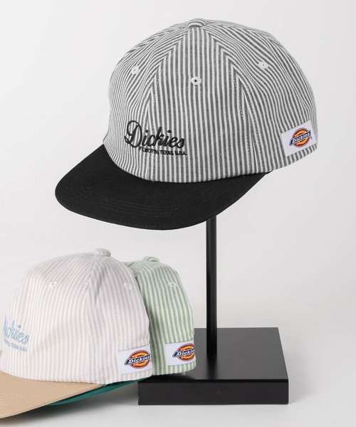 とっておきし新春福袋 Dickies ストライプデニムキャップ 帽子