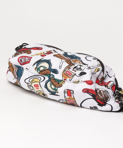 CHUMS(チャムス)の「CHUMS/チャムス ヒップバック REC SMALL OVAL WAIST PACK CH60-3401(ボディバッグ/ウエストポーチ・メンズ・ホワイト/ネイビー/ブラウン/ブラック・FREE)」の6枚目の写真