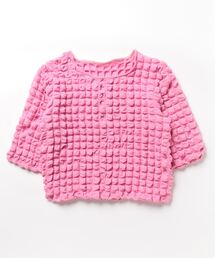 ポコポコハーフスリーブプルオーバー