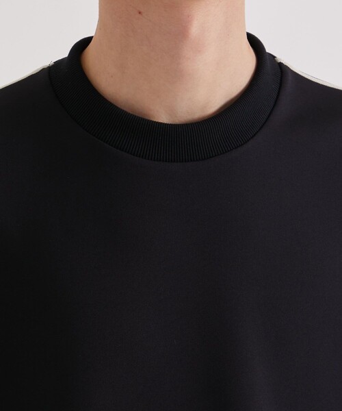 UNITED TOKYO(ユナイテッドトウキョウ)の「アームバイカラーダンボールT(Tシャツ/カットソー・メンズ・ブラック/サックスブルー/アイボリー/グレー・1/2)」の10枚目の写真