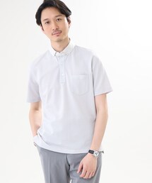 ◆【抗菌防臭】【Sサイズ～】シアサッカー ジャージ ポロシャツ