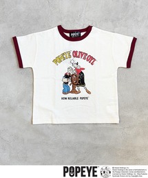 POPEYE | 【POPEYE(TM)】プリントリンガーTee(80～150cm)(Tシャツ/カットソー)