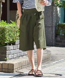 EMMA CLOTHES | タックワイドシルエットグルカチノショートパンツ EMMA CLOTHES(チノパンツ)