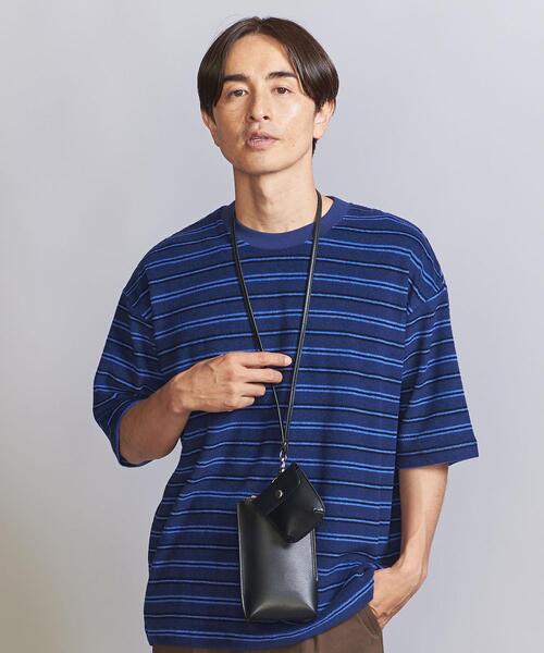 BEAUTY&YOUTH UNITED ARROWS（ビューティーアンドユースユナイテッドアローズ）の「マルチ コンビ ケース ショルダーポーチ バッグ（ショルダーバッグ・メンズ・ブラック/ブラウン/ケリー/コバルトブルー・FREE）」の12枚目の写真