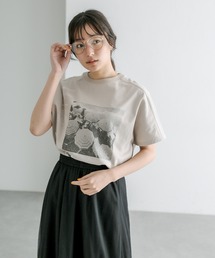 PUAL CE CIN | フォトプリントTシャツ(Tシャツ/カットソー)