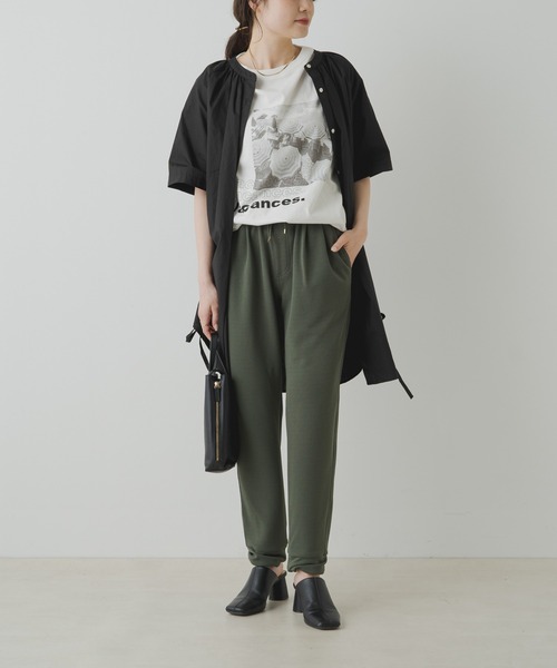 PUAL CE CIN(ピュアルセシン)の「フォトプリントTシャツ(Tシャツ/カットソー・レディース・オフホワイト/ライトグレー/ベージュ・FREE)」の13枚目の写真