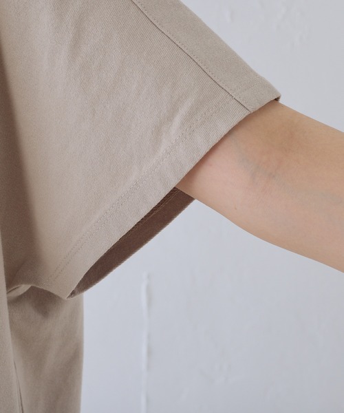 PUAL CE CIN(ピュアルセシン)の「フォトプリントTシャツ(Tシャツ/カットソー・レディース・オフホワイト/ライトグレー/ベージュ・FREE)」の19枚目の写真