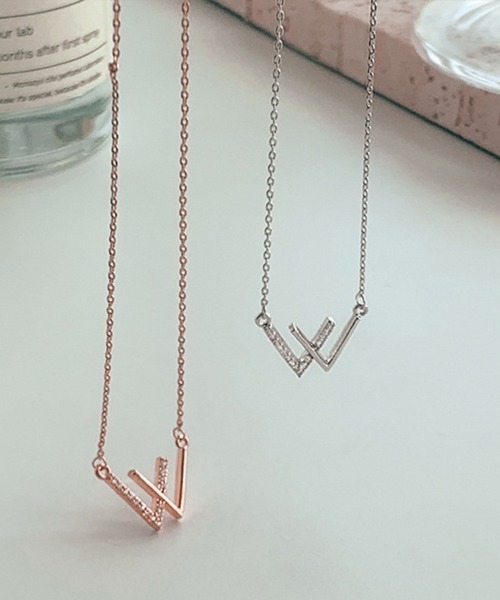 【国内送関税込】COZY WORLDWIDE COZY x COMTE ネックレス セール】ダブルVネックレス(ネックレス)|Coo+i(クーイ)の