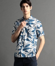 MONSIEUR NICOLE | 【ex/tra】ボタニカルプリント カッタウェイカラーシャツ(シャツ/ブラウス)