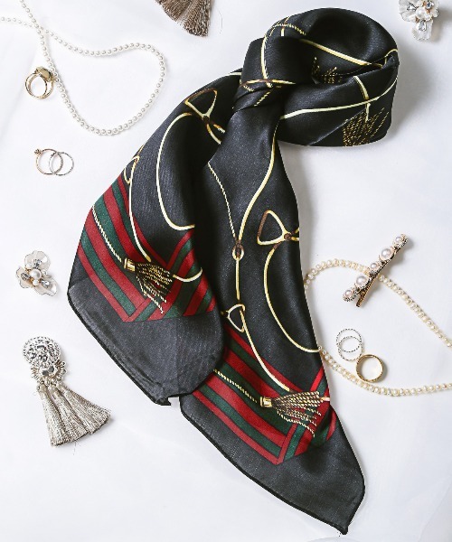 最終出品、BIN house 超大判スカーフ、未使用タグ付き。 楽天市場】スカーフ付きセーター〔Double Bough〕／ミゼール