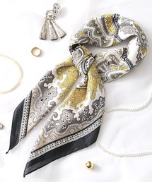 LUXSTYLE（ラグスタイル）の「リング付き スカーフ  バンダナ 大判（バンダナ/スカーフ）」