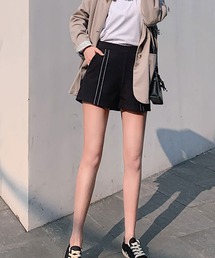 ハイウエストショートパンツ