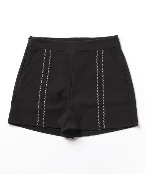 NinaetLina（ニナエリナ）の「ハイウエストショートパンツ（その他パンツ・レディース・ブラック・S/M/L）」の3枚目の写真