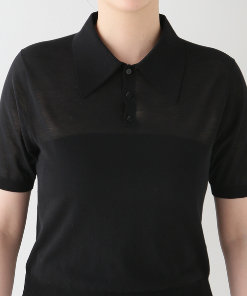 Cotton Poloshirt ニット（ニット/セーター）｜Deuxieme Classe  