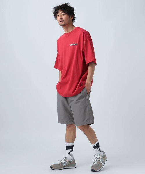 CHARI&CO（チャリアンドコー）の「【CHARI&CO SAFE RIDE for BAYFLOW】プリントＴシャツ（Tシャツ/カットソー・メンズ・オフホワイト/ネイビー/レッド/グリーン・MEDIUM/LARGE）」の5枚目の写真