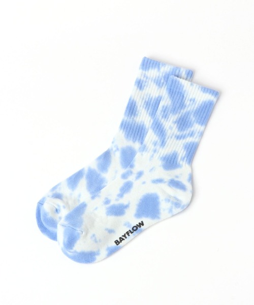 BAYFLOW（ベイフロー）の「タイダイソックス(KIDS)（ソックス/靴下・キッズ・ブルー/ピンク/その他1/パープル/その他2・MEDIUM/LARGE）」の6枚目の写真