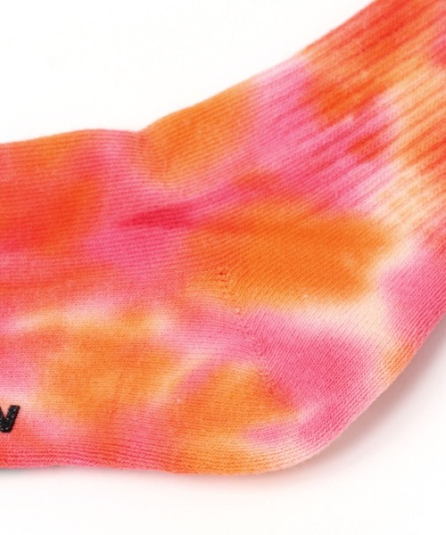 BAYFLOW（ベイフロー）の「タイダイソックス(KIDS)（ソックス/靴下・キッズ・ブルー/ピンク/その他1/パープル/その他2・MEDIUM/LARGE）」の11枚目の写真