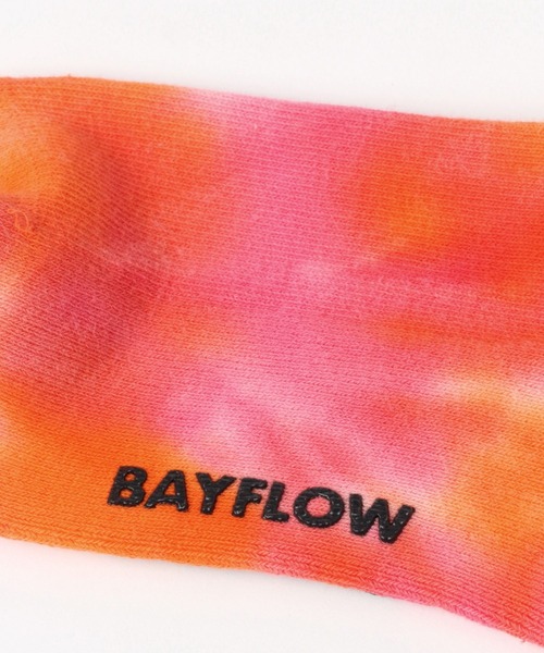 BAYFLOW（ベイフロー）の「タイダイソックス(KIDS)（ソックス/靴下・キッズ・ブルー/ピンク/その他1/パープル/その他2・MEDIUM/LARGE）」の7枚目の写真
