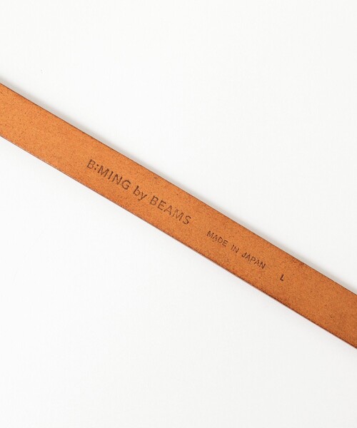 B:MING by BEAMS（ビーミングバイビームス）の「レザー ナロー ベルト（ベルト・メンズ・ブラック/ライトブラウン/ブラウン・MEDIUM/LARGE）」の12枚目の写真