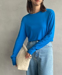 [Jeans Factory Clothes/ジーンズファクトリークローズ] クルーネック シアーTシャツ