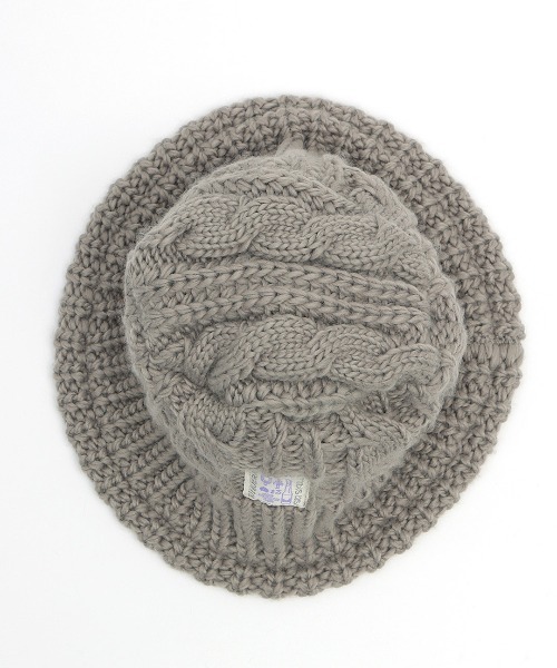 チチカカ（チチカカ）の「裏ボアニットバケットハット（ハット・レディース・ブラック/アイボリー/グレー・FREE）」の10枚目の写真