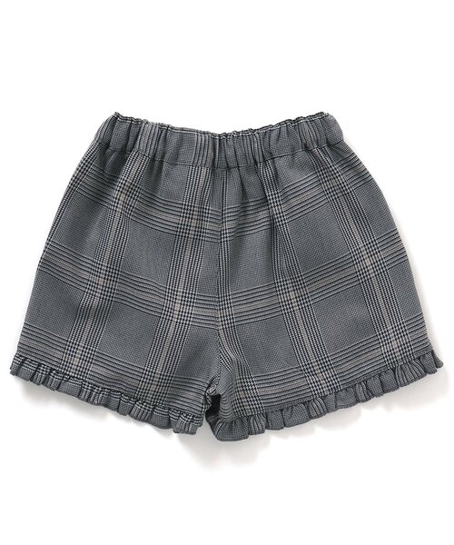 apres les cours（アプレレクール）の「裾フリルショートパンツ（その他パンツ・キッズ・その他3/エンジ/チェック/ブラウン・100/110/130/140/120/80/90）」の16枚目の写真