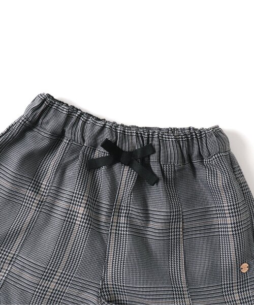 apres les cours（アプレレクール）の「裾フリルショートパンツ（その他パンツ・キッズ・その他3/エンジ/チェック/ブラウン・100/110/130/140/120/80/90）」の9枚目の写真