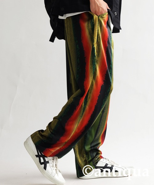 antiqua(アンティカ)の「レトロ柄テーパードパンツ(その他パンツ・レディース・ブルー/イエロー・FREE)」の14枚目の写真