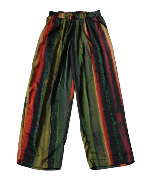 antiqua(アンティカ)の「レトロ柄テーパードパンツ(その他パンツ・レディース・ブルー/イエロー・FREE)」の6枚目の写真