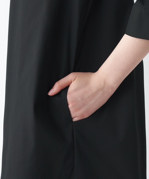 セール】コットン混サテンチュニック（チュニック）｜無印良品