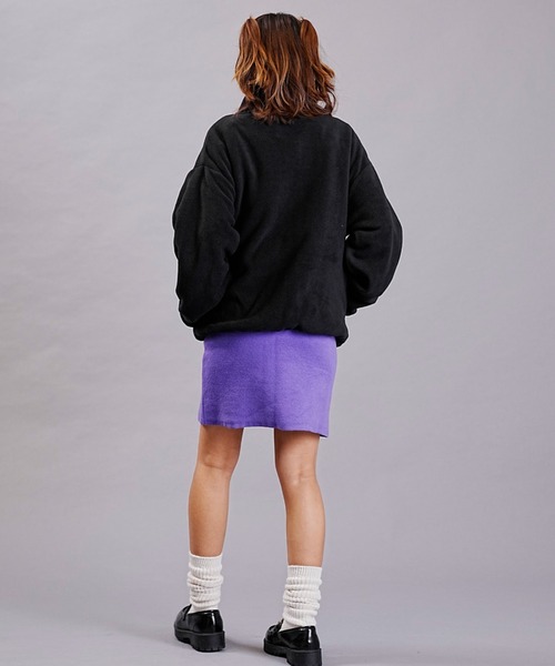 DISCUS ATHLETIC（ディスカス　アスレチック）の「DISCUS ATHLETIC/ディスカスアスレチック フリースジャケット フルジップ ハイネックジャケット 3487-8970（その他アウター・レディース・アイボリー/ブラック/グレー・M/L）」の17枚目の写真