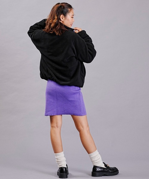 DISCUS ATHLETIC（ディスカス　アスレチック）の「DISCUS ATHLETIC/ディスカスアスレチック フリースジャケット フルジップ ハイネックジャケット 3487-8970（その他アウター・レディース・アイボリー/ブラック/グレー・M/L）」の18枚目の写真