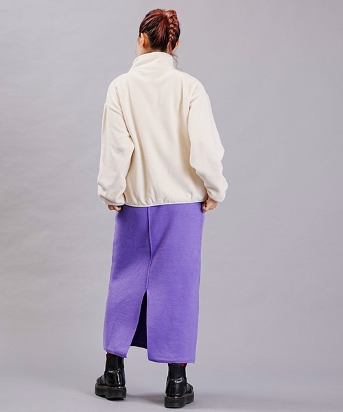 DISCUS ATHLETIC（ディスカス　アスレチック）の「DISCUS ATHLETIC/ディスカスアスレチック フリースジャケット フルジップ ハイネックジャケット 3487-8970（その他アウター・レディース・アイボリー/ブラック/グレー・M/L）」の11枚目の写真