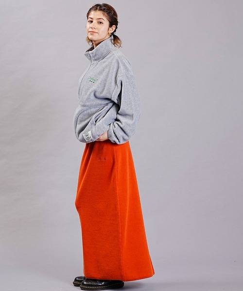 DISCUS ATHLETIC（ディスカス　アスレチック）の「DISCUS ATHLETIC/ディスカスアスレチック フリースジャケット フルジップ ハイネックジャケット 3487-8970（その他アウター・レディース・アイボリー/ブラック/グレー・M/L）」の22枚目の写真