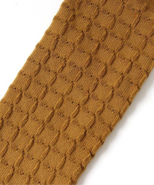 apres les cours（アプレレクール）の「バイカラーワッフルタイツ（その他ベビーウェア・キッズ・カーキ/ラベンダー/アイボリー/その他2/マスタード・80）」の16枚目の写真