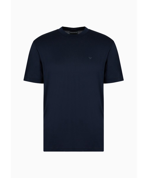 EMPORIO ARMANI(エンポリオアルマーニ)の「【エンポリオ アルマーニ】トラベルエッセンシャル Tシャツ リヨセル混紡ジャージー製(Tシャツ/カットソー・メンズ・ダークカーキ/ネイビー/ホワイト系その他・MEDIUM/X-LARGE/LARGE/SMALL/X-SMALL)」の15枚目の写真