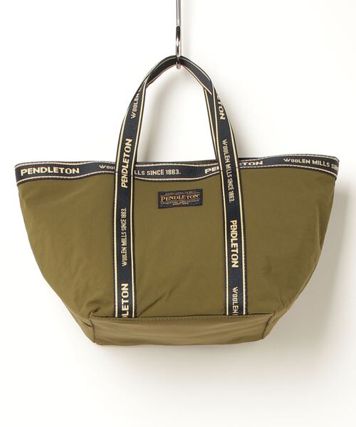 PENDLETON(ペンドルトン)の「【PENDLETON】LOGOTAPE MINITOTE(トートバッグ・レディース・カーキ/ブラック/ベージュ・FREE)」の16枚目の写真